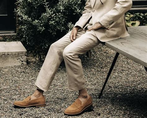 shoes to wear with linen trousers.